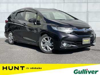 ホンダ シャトル ハイブリッド Z 純正7インチナビ ハーフレザー　禁煙車