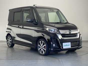 日産 デイズ ルークス ハイウェイスター Gターボ 純正ナビ　クルコン　両側パワスラ　ETC