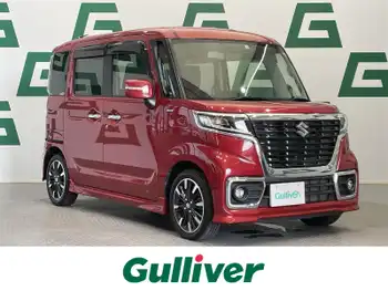 スズキ スペーシア カスタム HYBRID XS ターボ 純正ナビ 両側電動 LED BT対応