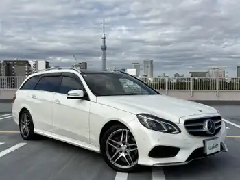 メルセデス・ベンツ Ｅ３５０ ブルーテックワゴンアバンギャルド サンルーフ・黒皮シート・・パワーバッドア