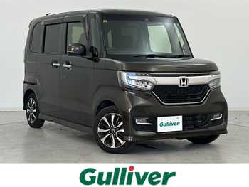 ホンダ Ｎ ＢＯＸ カスタム G L ホンダセンシング 禁煙車 純7型ナビ Bカメ 両側電動ドア ETC