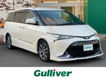 トヨタ エスティマ アエラス プレミアム 9型ナビTV Bカメ 車高調 モデリスタ 寒冷地