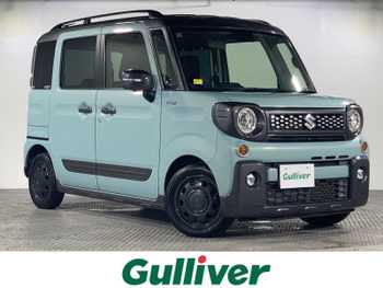 スズキ スペーシア ギア HYBRID XZターボ 県外仕入 禁煙車 全方位モニタ 両側スラ