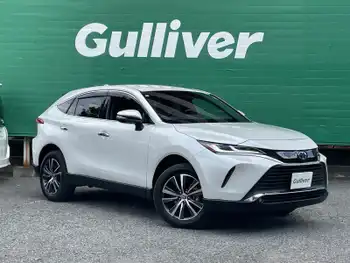 トヨタ ハリアー ハイブリッド G 禁煙 1オナ 8型ナビ 黒半革 衝突軽減