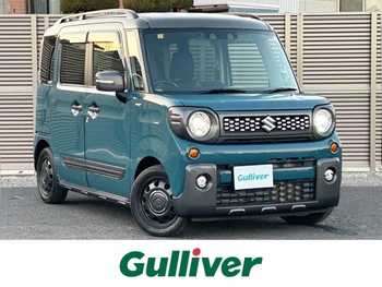 スズキ スペーシア ギア HYBRID XZターボ BT接続 両パワスラ ETC シートヒーター