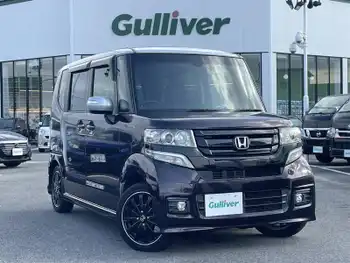 ホンダ Ｎ ＢＯＸ 2トーン カスタム G ターボLパッケージ 純正ナビ/BT/Bカメラ/両パワスラ/クルコン
