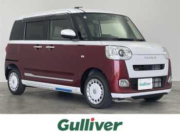 ダイハツ ムーヴ キャンバス ストライプス G 届出済未使用車 9型DA 衝突軽減 両側PS ETC