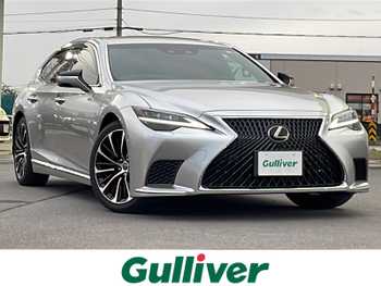 レクサス ＬＳ 500h バージョンL 1オナ 寒冷地 マクレビ 銀影ラスター 冬T