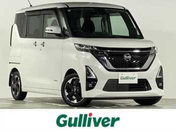 日産 ルークス ハイウェイスター X 純正9ナビ/ETC/Bカメ/片全方位