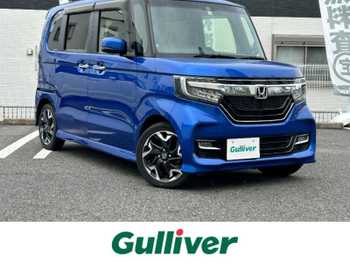 ホンダ Ｎ ＢＯＸ G L ターボ ホンダセンシング 1オナ社ナビTVフル両側PスラBカメETC純正F