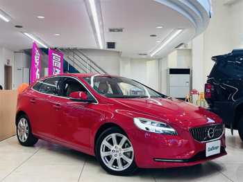 ボルボ Ｖ４０ D4 インスクリプション 禁煙 ナビ Bカメ 茶革 自動追従 スマキー