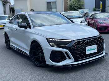 アウディ アウディ ＲＳ３  SR 黒革 MAXTON DESIGNエアロ ナビ Bカメラ