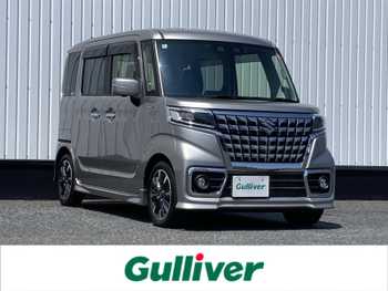 スズキ スペーシア カスタム HYBRID XS ターボ 純正8型ナビ全周囲カメラ前後ドラレコETC