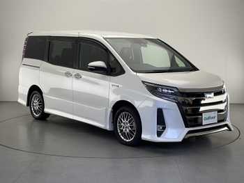 トヨタ ノア ハイブリッド Si ダブルバイビー 禁煙車 純正9型ナビTV 純正後席モニター