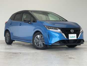 日産 ノート X 純正9型ナビ 3眼LED Bカメラ ドラレコ ETC