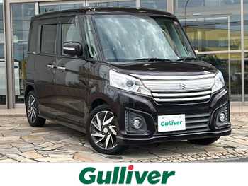 スズキ スペーシア カスタム XS ナビ 両側パワスラ 全方位 ETC 暖シート