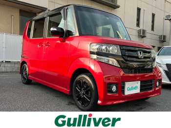 ホンダ Ｎ ＢＯＸ カスタム G Lパッケージ 純正メモリナビ 衝突軽減 両側Pスラ 純正AW