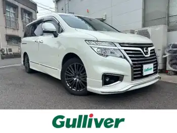 日産 エルグランド 250HWS S アーバンクロム 1オーナー サンルーフ 9型ナビ 後席モニタ