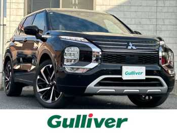 三菱 アウトランダー ＰＨＥＶ P 純9型ナビBOSE全方位C黒レザー充電ケーブル