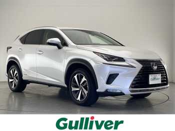 レクサス ＮＸ 300h Iパッケージ 禁煙車 純正9.8型ナビTV 黒本革シート