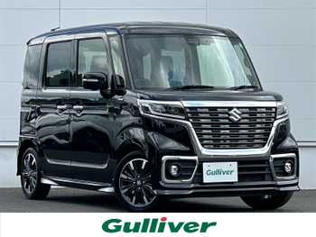 スズキ スペーシア カスタム HYBRID XS 衝突軽減 純正8型ナビ Bカメラ フルセグTV