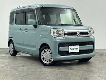 スズキ スペーシア HYBRID X 禁煙 両パワ 衝突軽減 ETC シートヒーター
