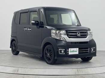 ホンダ Ｎ ＢＯＸ カスタム SSブラックSパッケージ 社外ナビ リヤカメラ 温シート 両側電動