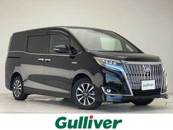 トヨタ エスクァイア ハイブリッド Gi 後席モニター 純正9型ナビ 両側電動 ETC
