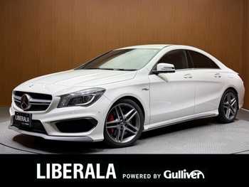 メルセデス・ベンツ ＣＬＡ４５ 4マチック ACC 黒革 ナビTV Bカメラ衝突軽減B BSM LKA
