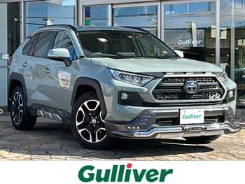 トヨタ ＲＡＶ４ アドベンチャー 社外ナビ バックカメラ JAOSエアロ 純正AW