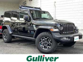 クライスラー・ジープ ジープ ラングラー アンリミテッド ルビコン 4xe 1オナ 左ハンドル 4WD 純正ナビ 360カメラ