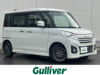 スズキ スペーシア カスタム XS ターボ 衝突軽減 両側パワスラ 純正メモリナビ取説