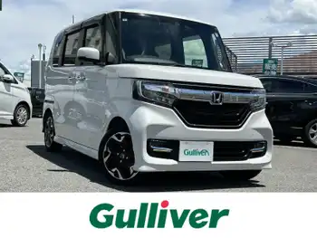 ホンダ Ｎ ＢＯＸ カスタム G EX ターボ ホンダセンシング 1オーナー 両側パワスラ 安全装備 クルコン