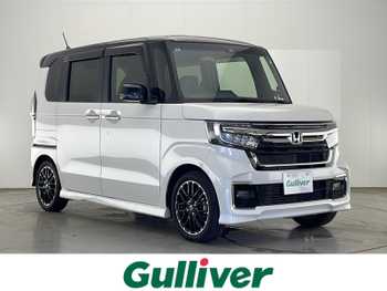 ホンダ Ｎ ＢＯＸ カスタム L ターボ 禁煙車 社外9型ナビTV 両側電動スライド