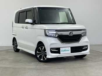 ホンダ Ｎ ＢＯＸ カスタム G L ホンダセンシング メモリナビ 片側パワースライドドア 禁煙車