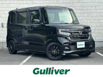 ホンダ Ｎ ＢＯＸ カスタム L スタイル+ブラック 1オーナー 純ナビ 衝突軽減 両側パワスラ