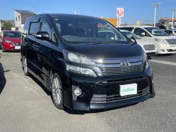 トヨタ ヴェルファイア 2．4Z 純正8型ナビ 純正11型後席用モニター ETC