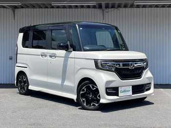 ホンダ Ｎ ＢＯＸ カスタム G EX ターボ ホンダセンシング 1オーナー 両側Pスラ 純正メモリナビ ETC