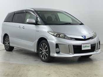 トヨタ エスティマ ハイブリッド アエラス 純正HDDナビ　両側パワースライドドア