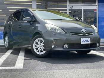 トヨタ プリウス α G 純正ナビ　バックカメラ　ビルトインETC