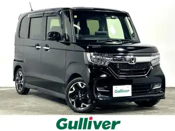 ホンダ Ｎ ＢＯＸ カスタム G L ターボ ホンダセンシング ALPINEナビTV Bカメラ ETC ハーフレザー