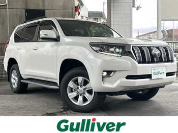 トヨタ ランドクルーザー プラド TX Lパッケージ 1オーナー 黒本革 純正SDナビ Bカメ 禁煙