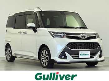 トヨタ タンク カスタムG－T 純正9インチナビ天吊りモニタシートヒータ
