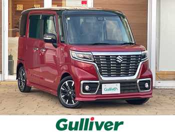 スズキ スペーシア カスタム HYBRID XS ナビ　フルセグ　両側パワスラ　ETC