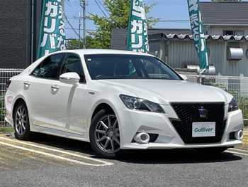 トヨタ クラウン ハイブリッド アスリートS 純正ナビ 2トンレザーシート クルコン