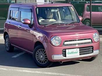 スズキ ラパン ショコラ X 社外SDナビ バックカメラ 社外エンスタ