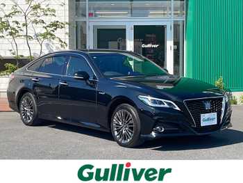 トヨタ クラウン ハイブリッド G－エグゼクティブ Four 純正ナビ 全方位 黒革エア セーフティPKG+