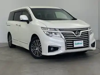 日産 エルグランド 250ハイウェイスターS 後席液晶/大型ナビ/Bluetooth/両側電動/ETC