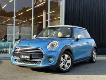 ＭＩＮＩ ミニ クーパー ライトパッケージ 白革カバー 純正ナビ BT