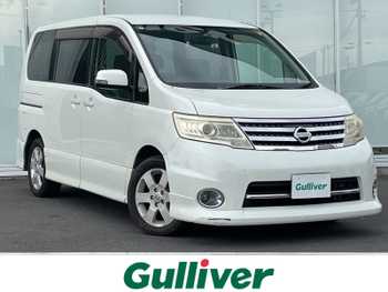 日産 セレナ ハイウェイスター 純正HDDナビ 両側パワスラ 後席モニター